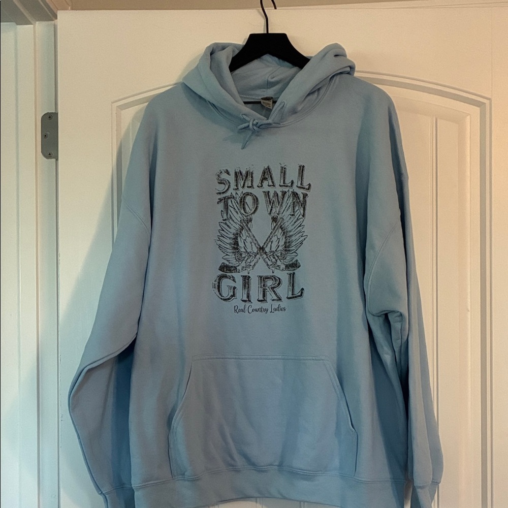 Small Town Girl Hoodie Sweatshirt Size 2X